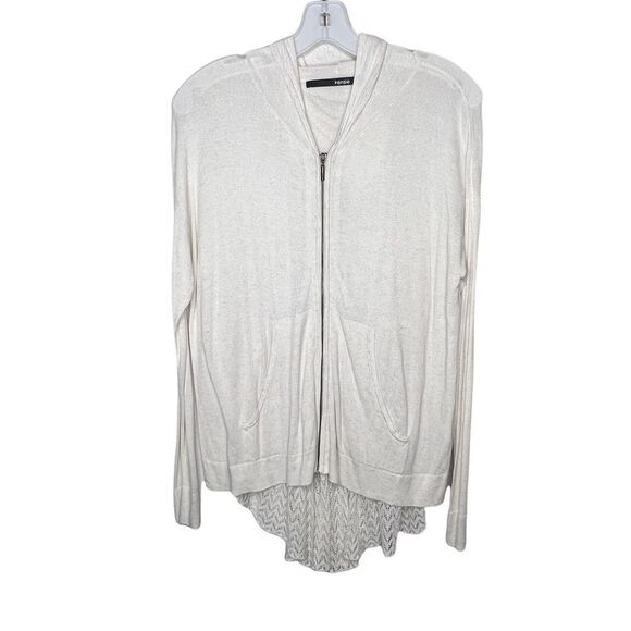 Kensie Zip Hoody Cardigan Sweater‎ - Picture 1 of 8